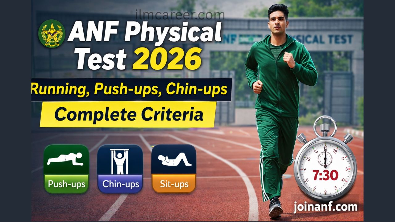 ANF Physical Test Slip 2026
