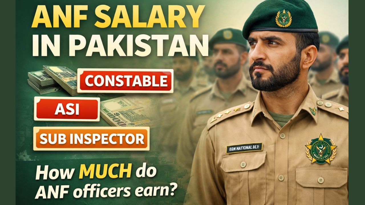 ANF Salary in Pakistan