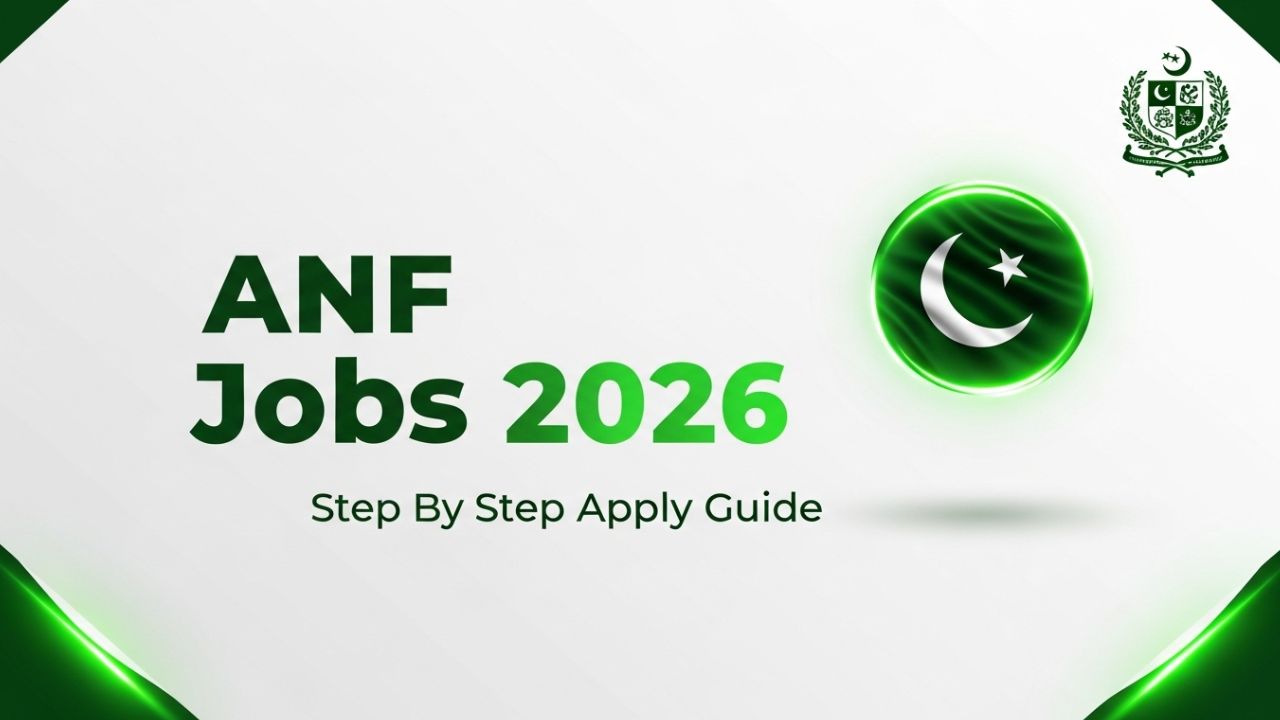 Anti Narcotics Force Jobs 2026