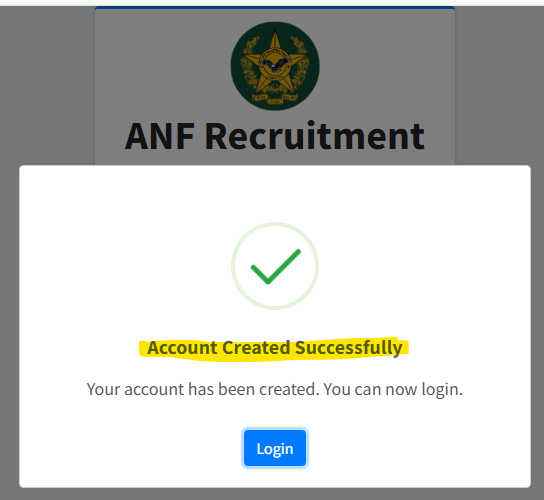 Anti Narcotics Force Jobs 2026