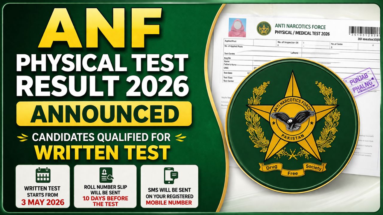 ANF Physical Test Result 2026 Announced